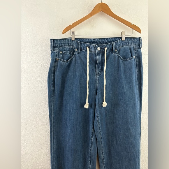 Torrid Mid-Rise Wide Leg Drapey blue Jeans size 16 - Picture 3 of 7